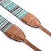 TARION Camera Shoulder Neck Strap Vintage Belt for All DSLR SLR Cameras Multi-Color Pinstripe Boho Style