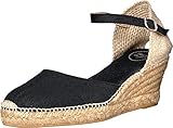 Toni Pons Caldes Black Linen 37 (US 6.5-7) M