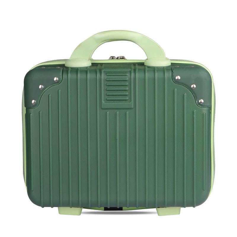 Vanity case/Makeup Box | Lightweight and Durable| Waterproof case - Green-image-9