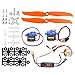 RC Plane Motor Kit, SG90 Servo 2212 KV2200 Brushless Motor 6035 Propeller RC Remote Control Aircraft 40A XT60T ESC Combo Kit Complete Motors for RC Plane Helicopter