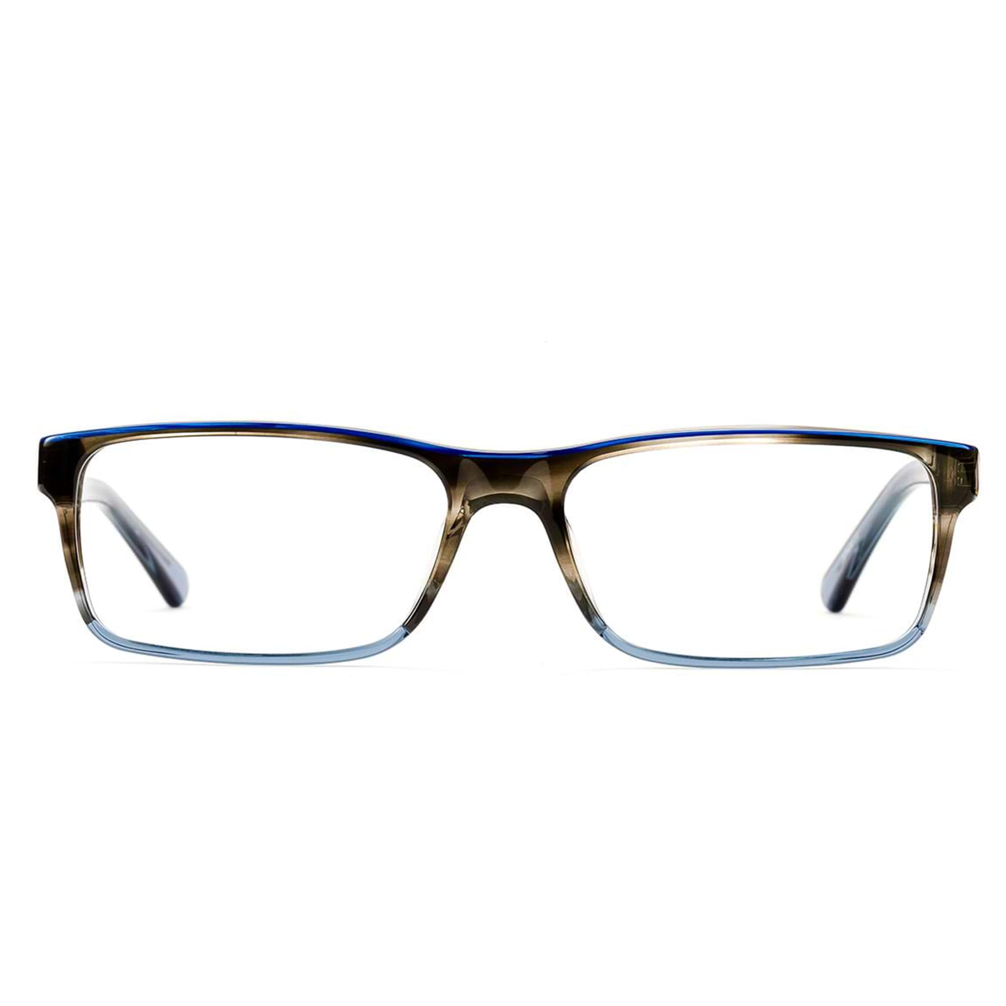 ETNIABarcelona Eyewear | Black Frame | Acetate Full-Rim Rectangle Shape Branded Latest and Stylish Frame | Unisex Frames | Size Medium | HENDERSON BKBL 5518