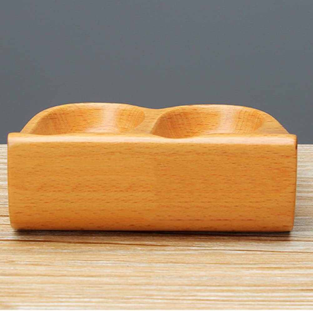 Smoking Pipe Rack,Wood Tobacco Pipes Rack/Stand/Holder Storage 2 Pipes Display Stand Smoking Tobacco Pipes Accessories Tool Gifts