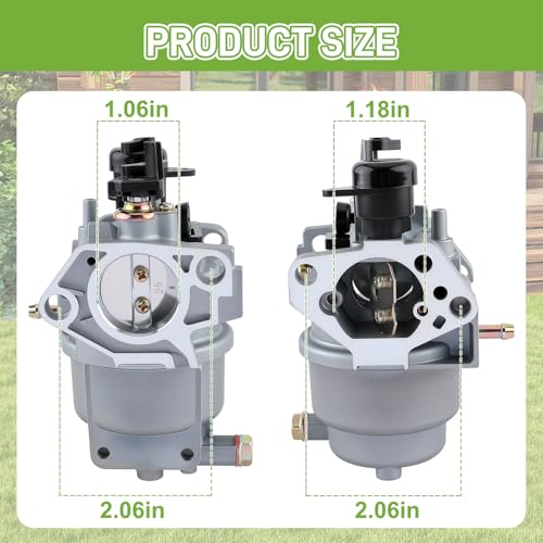 Image of 16100-Z5R-U71 8302861 Carburetor with Fuel Filter for Honda GX390 R1 U1 UT1 (BE89F B) 8302861 with Generator Fuel Tank Shut Off Valve