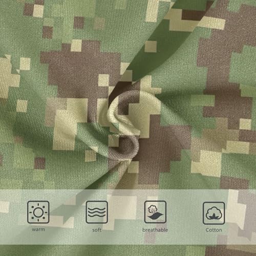 Camouflage Green Beige Brown Little Girl Panties Girls Underwear Toddlers Cotton Animal Briefs Girls Undies 2t3