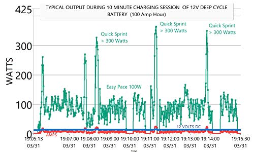 Pedal Power Generator Bigfoot Generator with Bicycle Stand and Power Station Included (PPG-R500-VCU)
