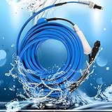 9995861-DIY 2-PIN Blue Swivel Cable 60FT/18M Replacement for Dolphin Pool Cleaners Nautilus (Old), DX3, Advantage Plus, Endeavor, Atlantis, Primal X3, DX3S, Orion, M3, Saturn (Old), Quest, Neptune