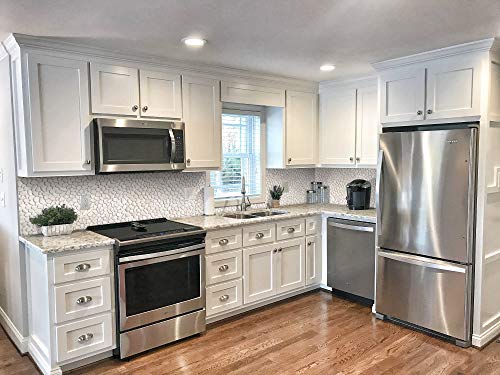 Miseno Mt-P3Pgo Miseno Mt-P3P Classic Pebble - 12" X 12" Pebble Floor And Wall Mosaic Tile - Varied Pebble Visual #TOP4