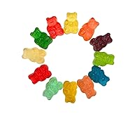 Vista 9 de Mezcla de ositos de gomita gourmet con sabor surtido, Mega Mix Fruity Gummy Bears Candy - Delicioso surtido de textura suave (2 libras)