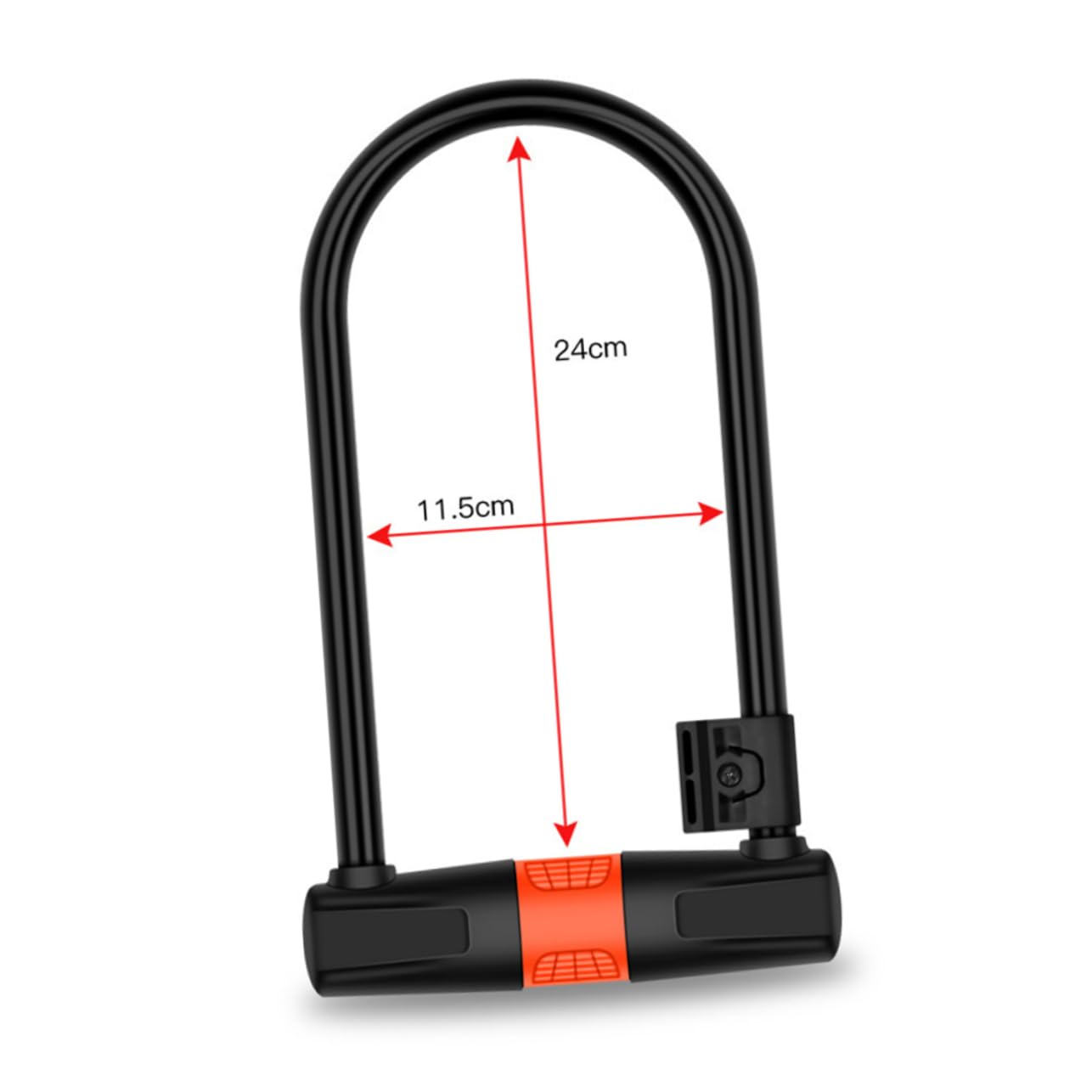 INOOMP 1 Set Accessori Per Mountain Bike Accessori Per Mountain Bike Serratura Per Biciclette Elettriche E Lucchetto Per Bici Lucchetto A Forma Di U Per Bici Lucchetto Anti Catena