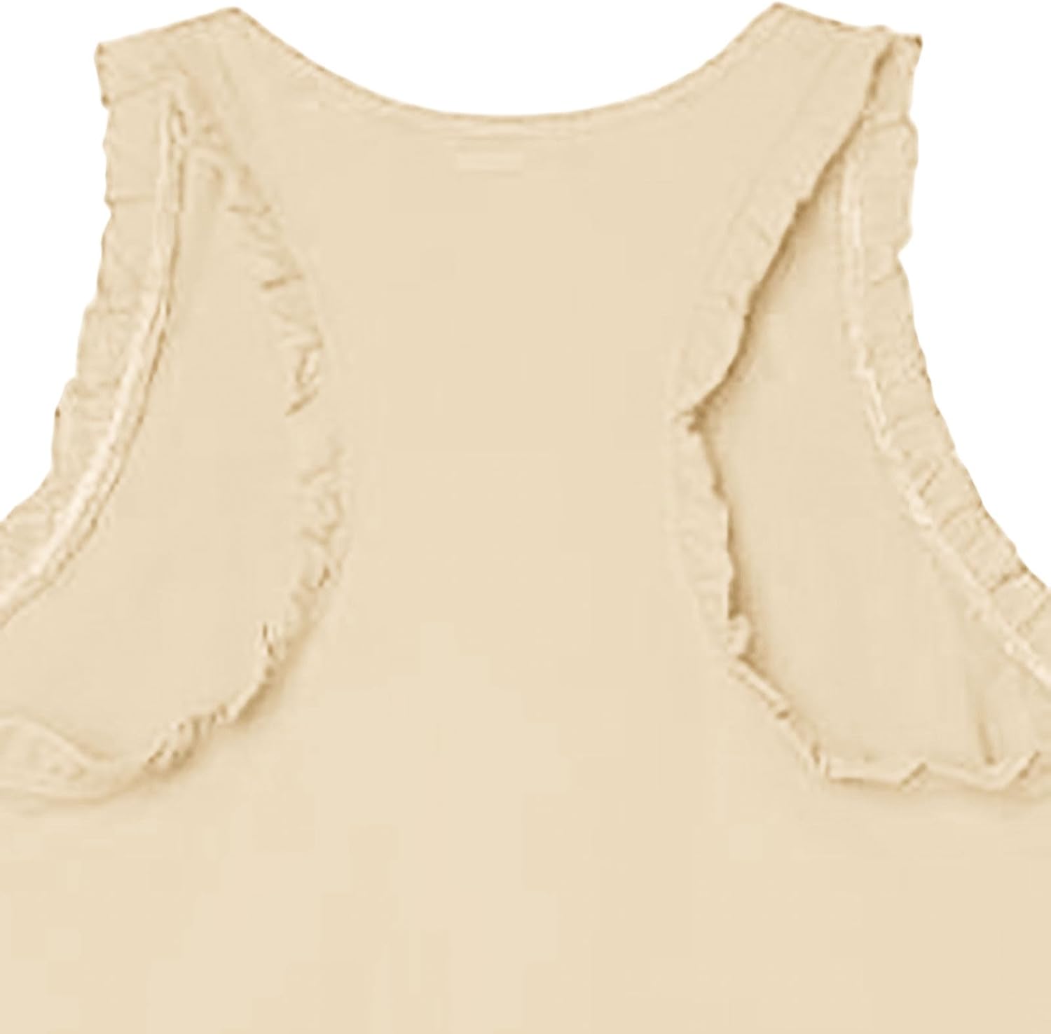 Womens Tank Tops Sleeveless Tees Loose Fit Ruffle | Womens Tank Tops Sleeveless Tees Loose Fit Ruffle Summer Vacation Outfits Casual Fashion Clothes