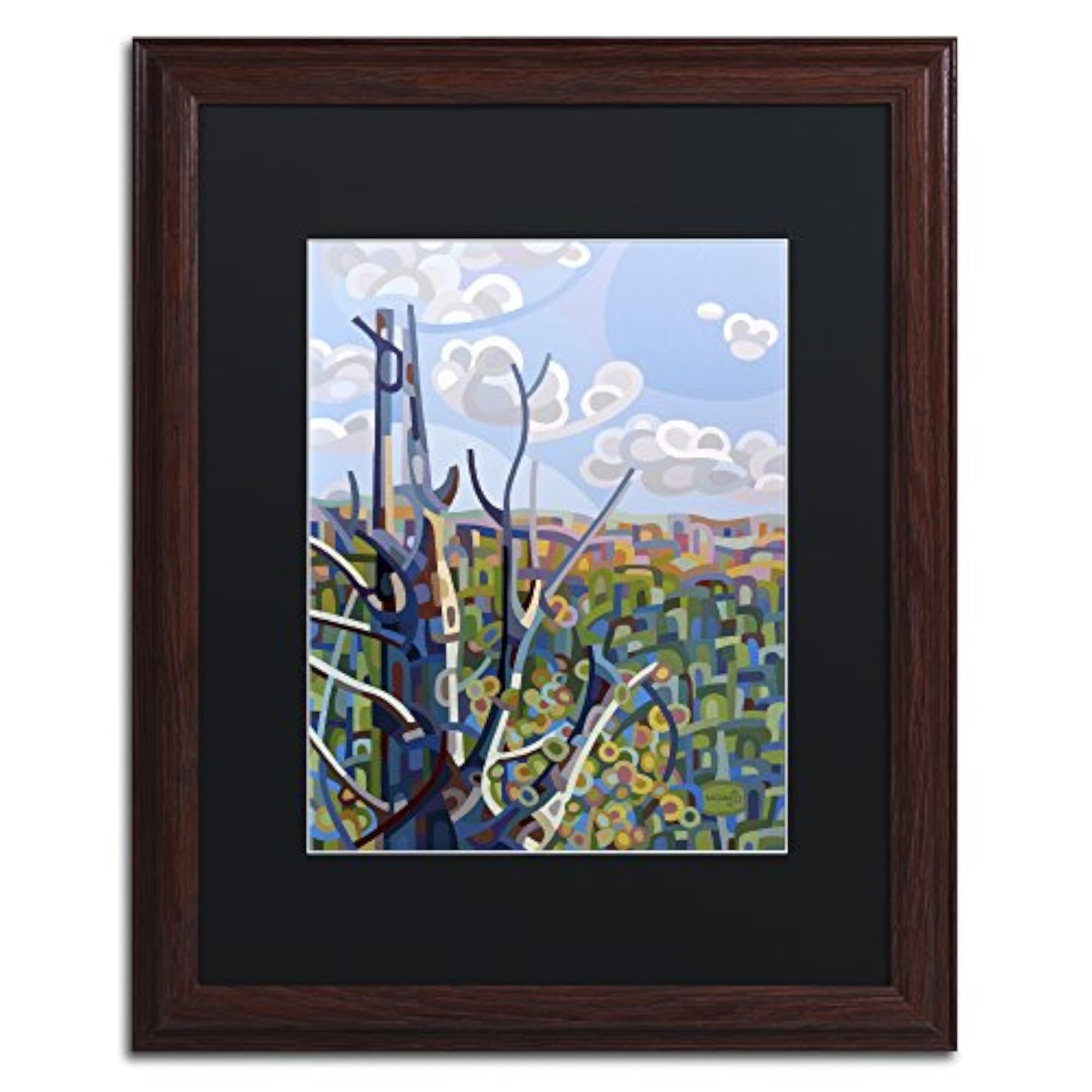 Hockley Valley by Mandy Budan Wood Frame Art