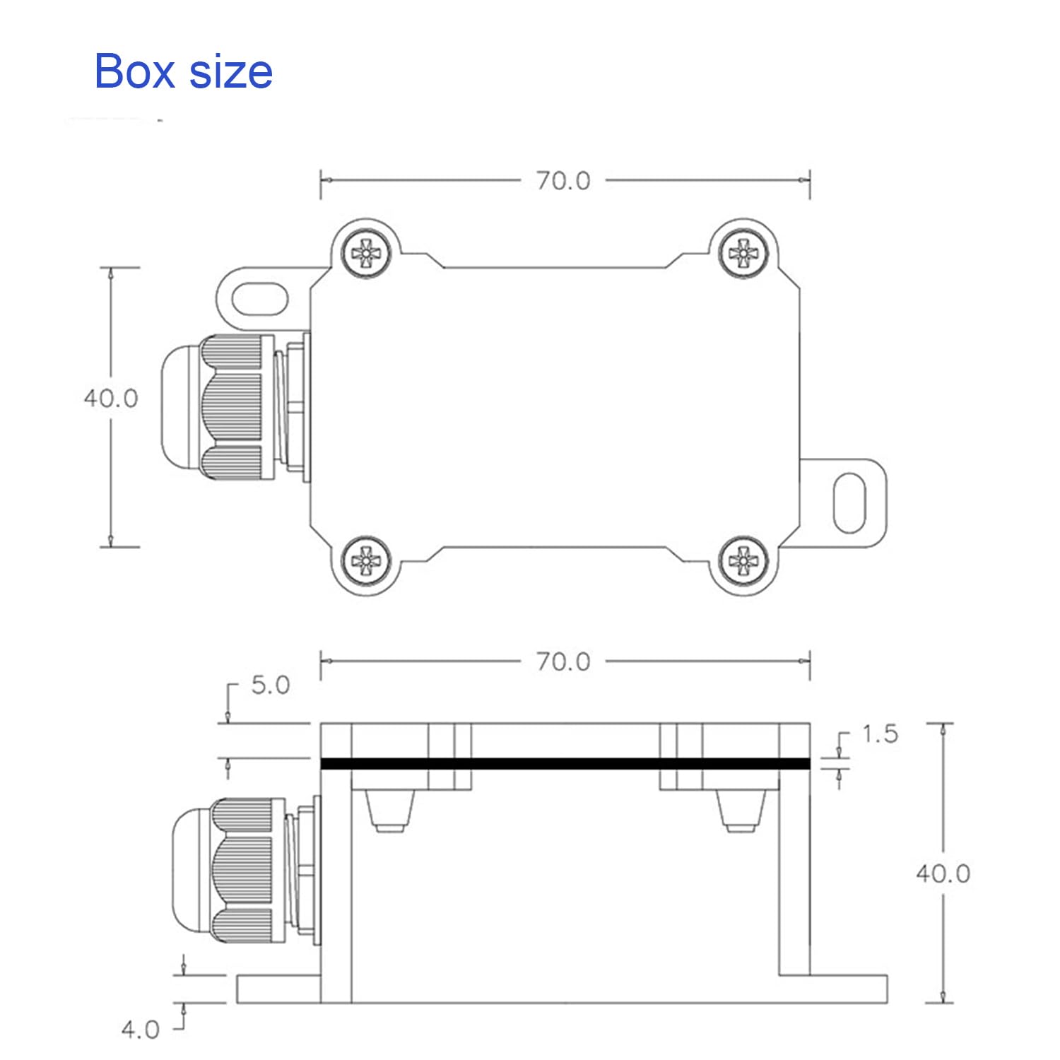 Interruptor de luz inalámbrico, interruptor de control remoto de 12 V, 24 V, relé con 500 m de largo alcance para alarmas antirrobo, puertas de scooter, luces de barreras