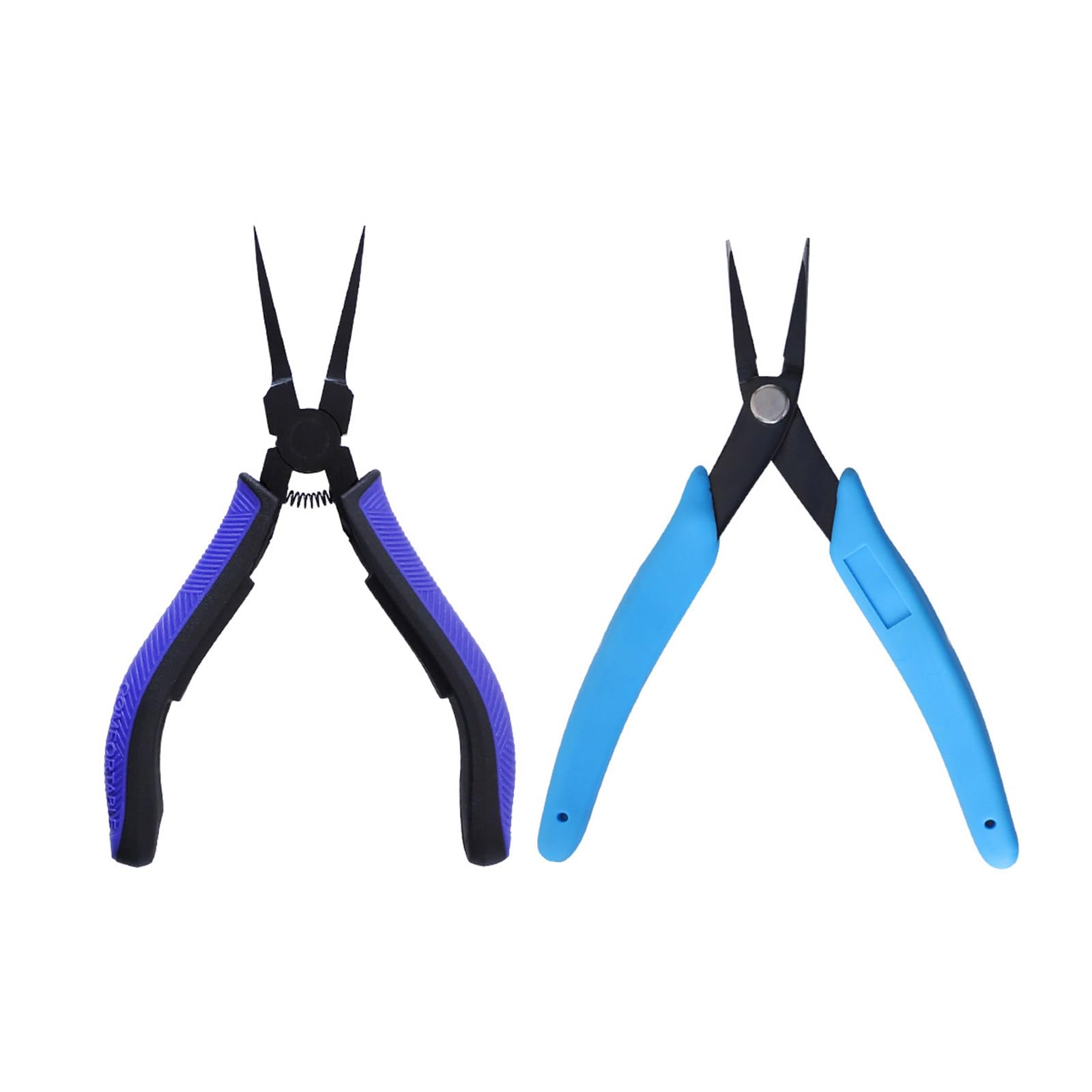 Pince à bec pour bijoux lot de 2 en acier au carbone pour plier les fils sans effort