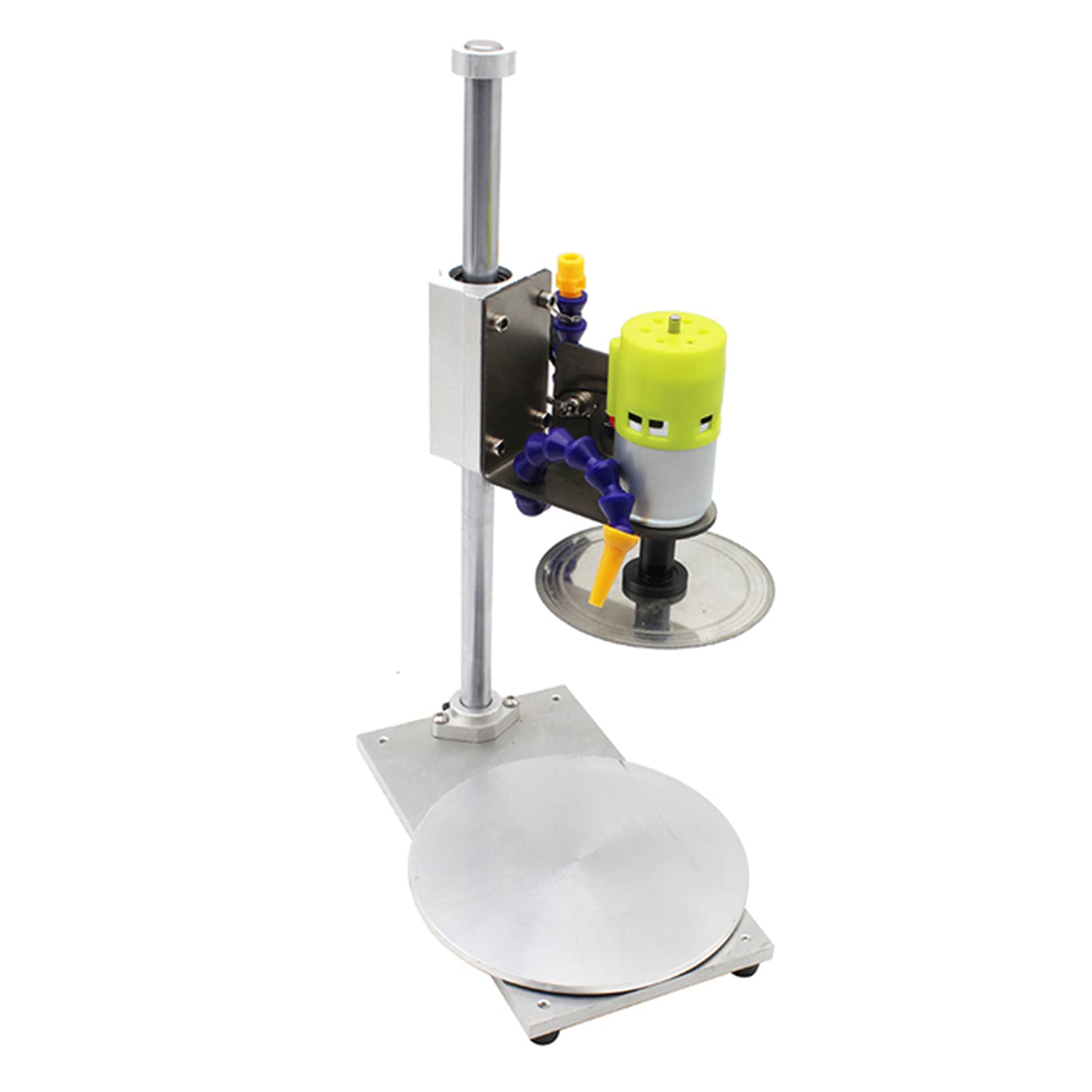 Cortador de botellas de vidrio eléctrico, motor 795, máquina cortadora de vidrio con fuente de alimentación de 96 W, 7 velocidades ajustables, para manualidades de modelos de vidrio hechos a mano de
