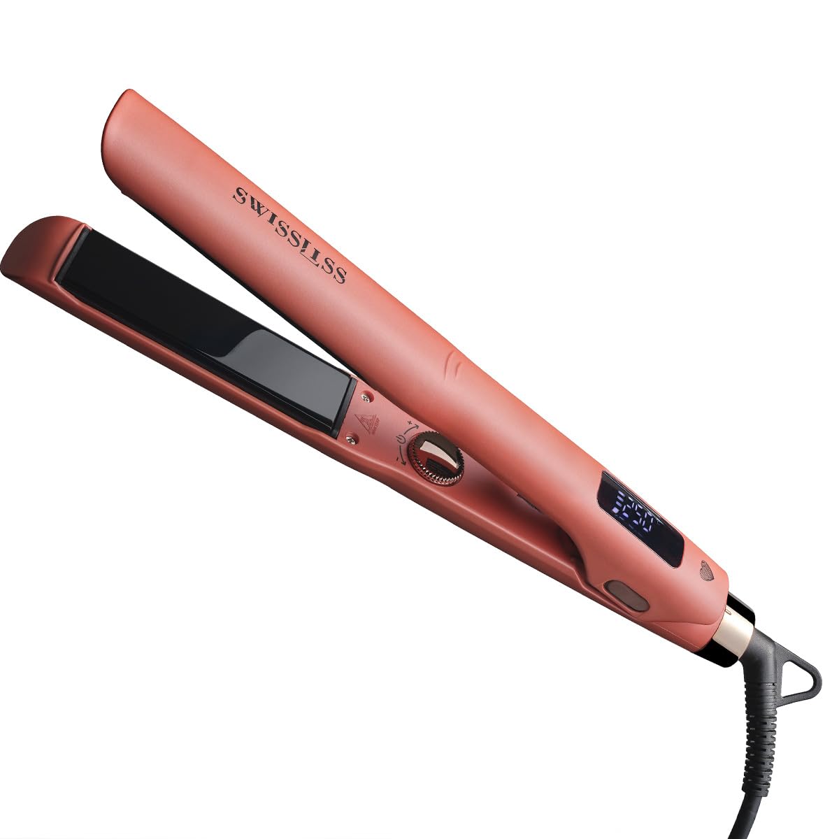 SWISSLISS Glätteisen / Lockenstab La Sublime Edition 2.0 – Iconic Love Collection – Temperatur 80 bis 250 °C – Nano-Platten aus Titan – 75 W
