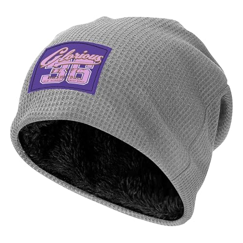 Bonnet d'hiver pour homme anti-froid à doublure épaisse pour chantiers et extérieur