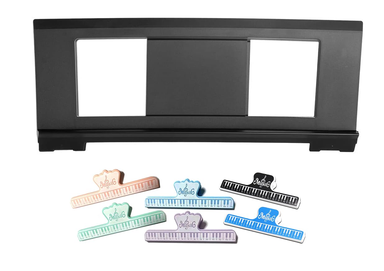 Music Stand,Lcjtop Music Stand for Sheet Music, Compatible with Numerous Yamaha Models Of Music Stands.Portable Music Stand for Music Stand Light with Music Book Clip