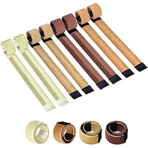 8 Pcs Magic Hair Bun Maker Accesorios Moño de Pelo Natural Mágico French Twist Cover