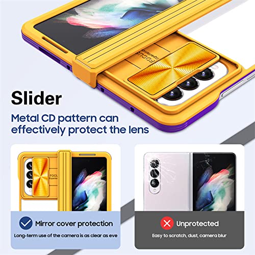 Couverture arrière Samsung Galaxy Z Fold 4 silicone souple