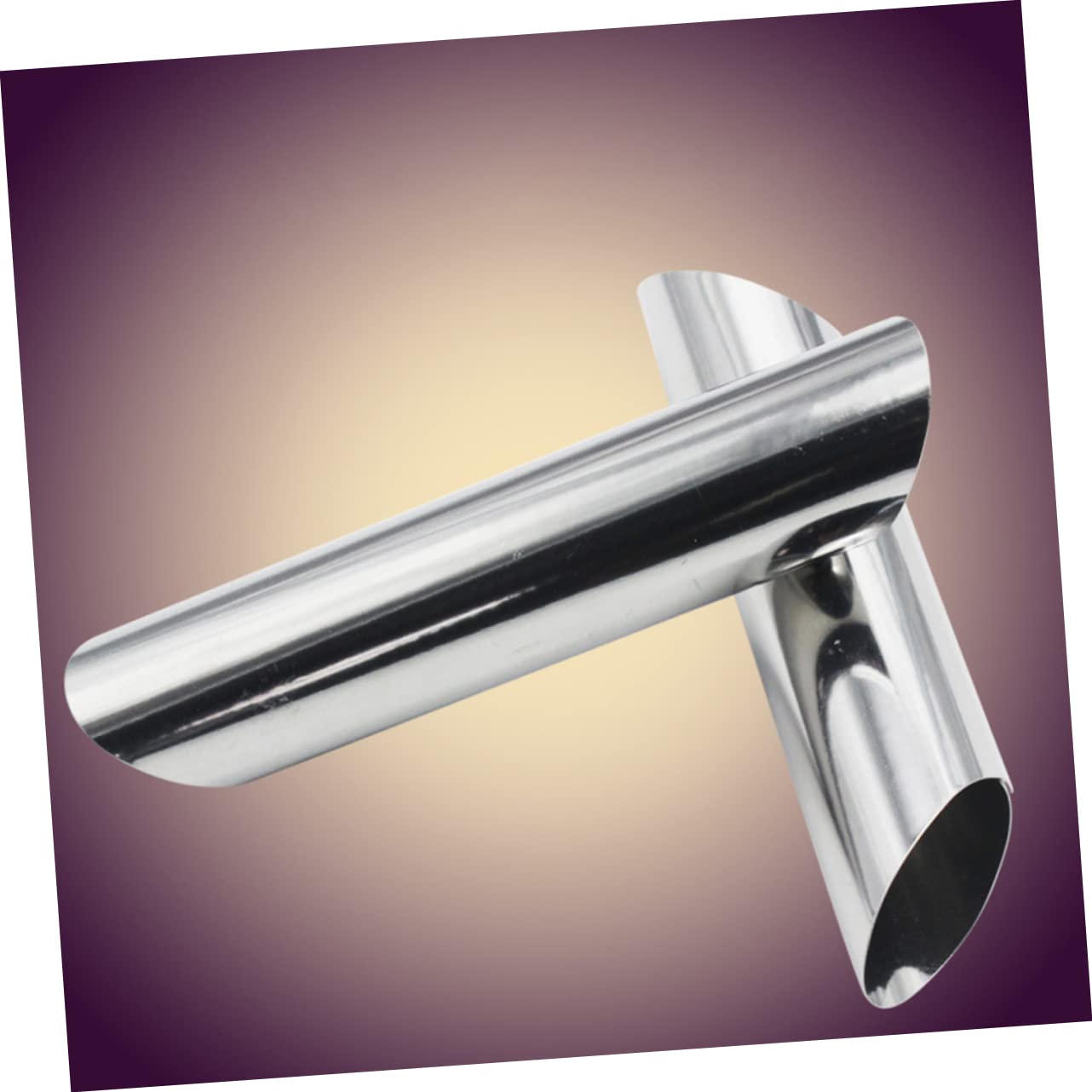 COLLBATH 6pcs Stainless Steel Croissant Maker Molds Cylindrical Baking Tubes Cannoli Cupcake Decoration Easy to Reusable Bakeware