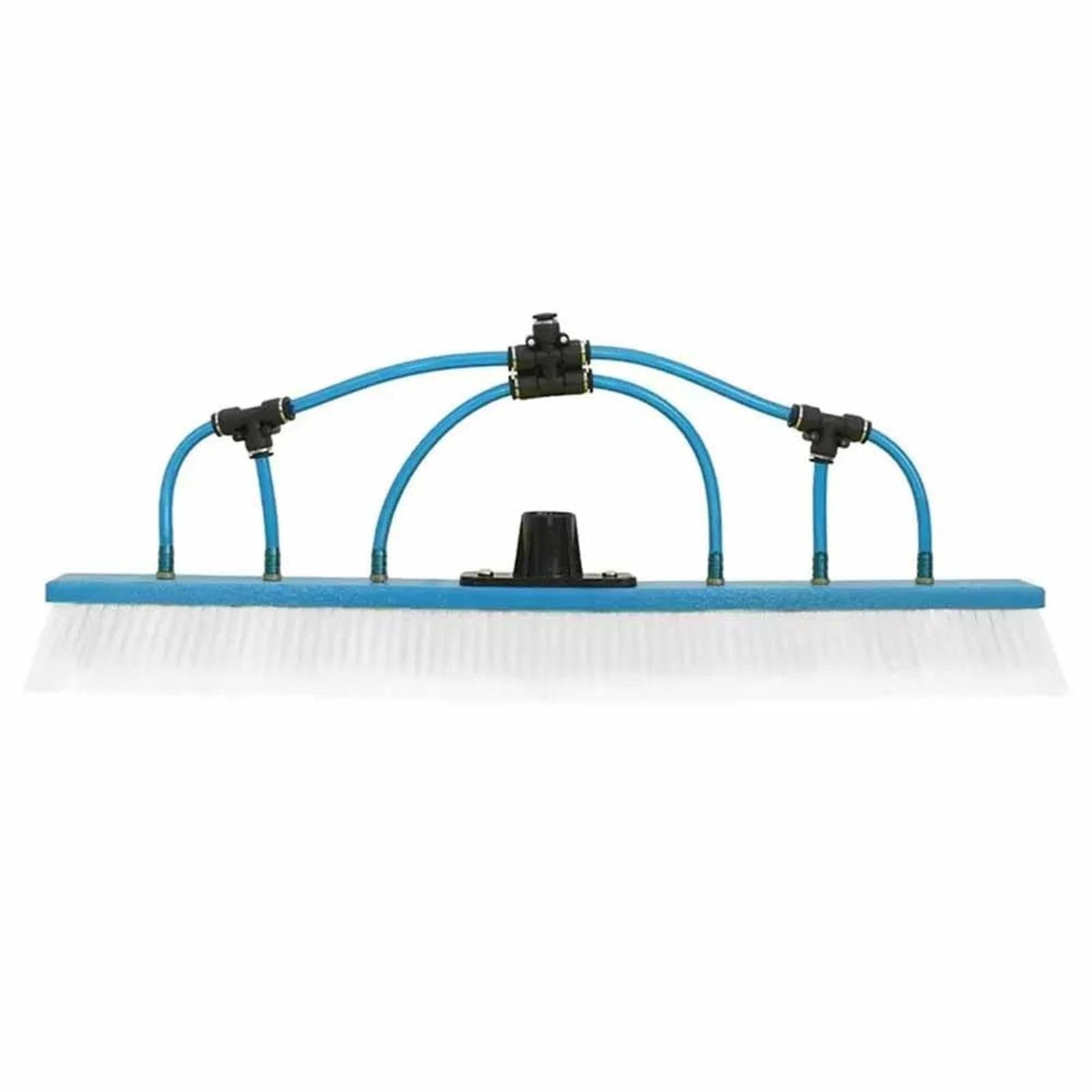 23-Zoll-Soalpanel-Reinigungsbürste, Wassergespeiste Schwellerbürste Mit Dupont-Bleistiftstrahl-Fensterreinigung (Euro-Gewinde)