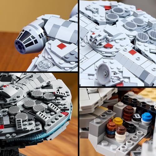 Image of Lego Star Wars Millennium Falcon Spaceship Set 75375