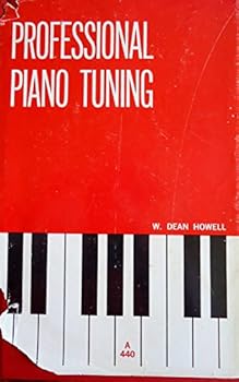Hardcover Professional piano tuning, Book