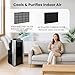 Whynter Portable Air Conditioner 14,000 BTU with Dual Hose Dehumidifier & Cooling Fan for 500 Sq Ft Rooms, Includes AC Unit Window Kit, ARC-14S (9,500 SACC)