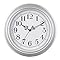 Plumeet Retro Wall Clock, 10'' Non Ticking Classic Silent Vintage Wall ...