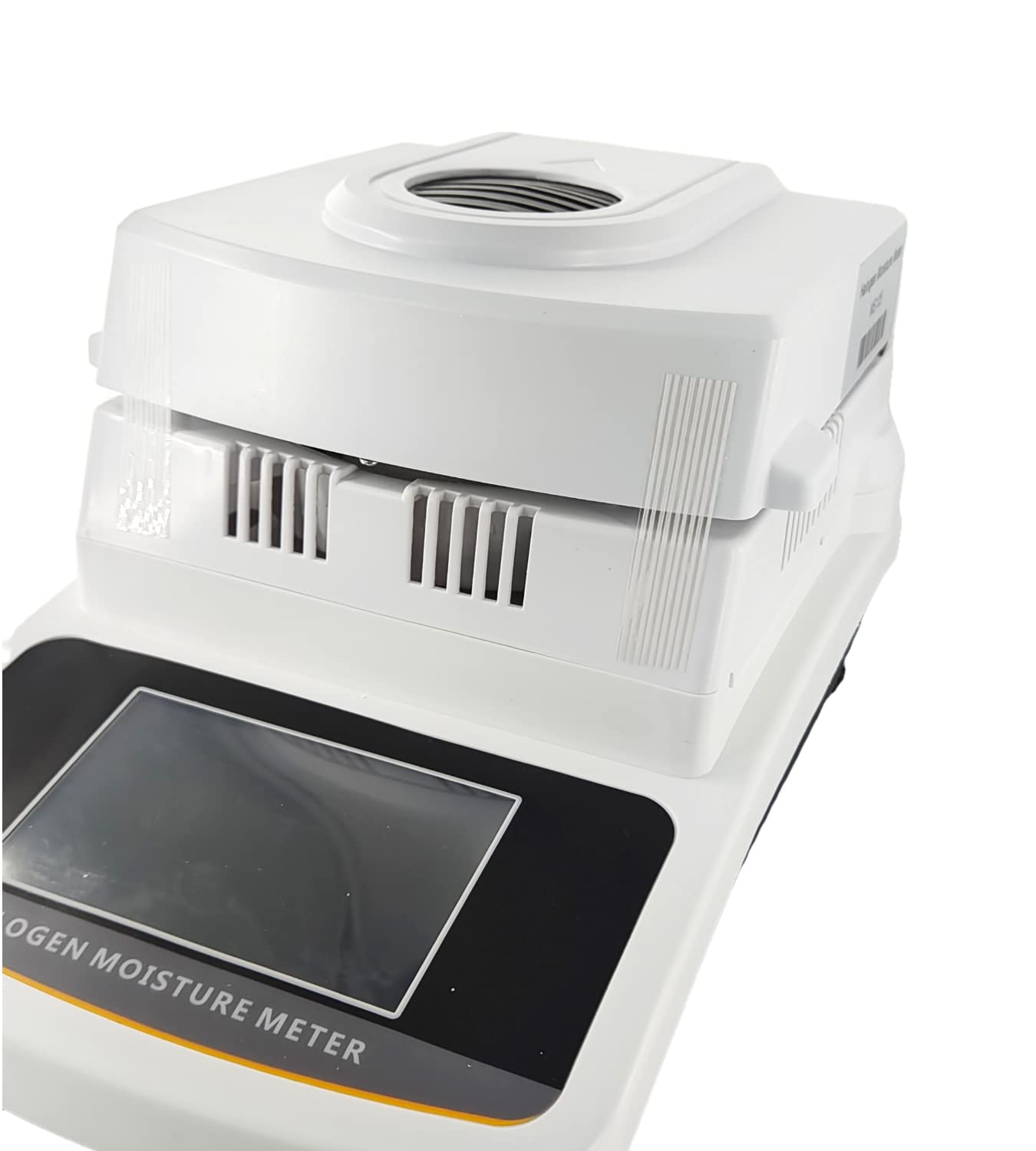 Halogen Moisture Analyzer Touch Screen Halogen Moisture Meter Tester with Capacity 110g 0.005g RS232 Interface for The Sample Testing That Requires Quick Heating