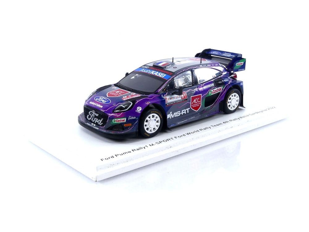 Ford Puma Rally1 M-SPORT ミニカー MINI GT 1/64 Ford Puma Rally1 #13 M-Sport Ford WRT 2024