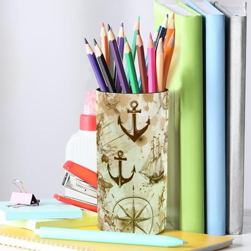 Boîte à musique en métal nautique, le cadeau idéal pour organiser un bureau avec élégance