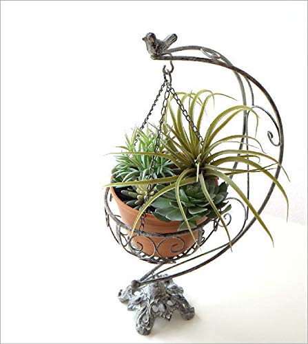 Amazon.co.jp: 花台 ハンギング 吊り下げ アイアン シャビー