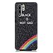 Produktbild Yobby Hülle für Huawei P30 Pro,Slim Matt Schwarz Silikon Handyhülle mit Lustige Sprüche,Jungs Mädchen Männer Weich TPU Gummi Gel Rückseite Schutzhülle für Huawei P30 Pro-Regenbogen