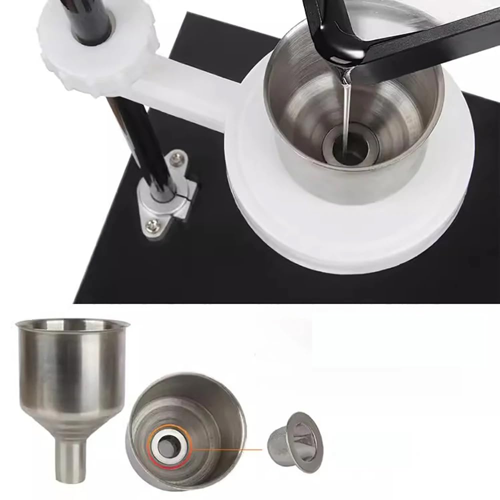 Tavolo Portafiltro a Imbuto Metallico in Resina Fotosensibile, Strumenti di Riciclaggio SLA/LCD/DLP Dispositivo di Filtro in Resina UV Accessori per Stampante 3D