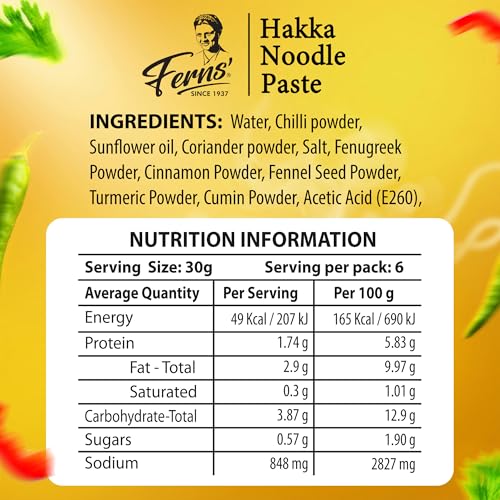 Image of FERNS' HAKKA NOODLES PASTE 190G| SUITABLE FOR VEG & NON VEG NOODLES, RICE|