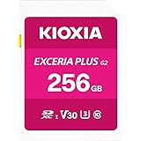 KIOXIA(キオクシア)【日本製】SDカード 256GB UHS-I U3 V30 Class10 SDXC 読出速度100MB/s 国内サポート正規品 メーカー保証5年 KLNPB256G