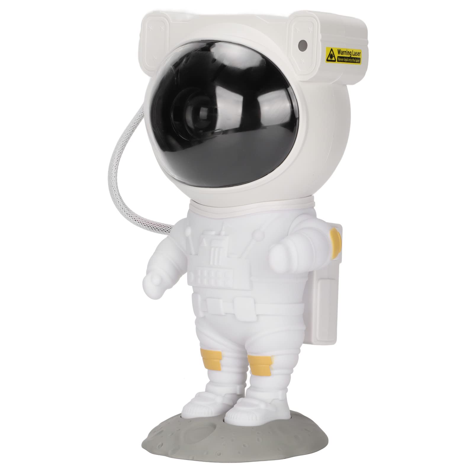 Bewinner de Luz de Estrella Astronauta con Control Remoto, 8 Efectos de Nebulosa para Dormitorio, Cabeza Ajustable de 360° y Brazos Articulados, Luz Nocturna para Niños Adultos, Regalo