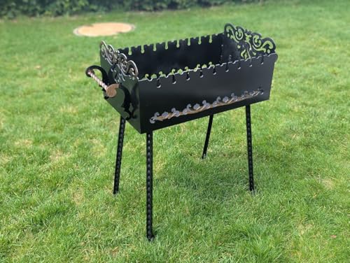 Mangal Grill 3 mm Geschmiedeter Grill Mangal Grill 3 mm Geschmiedeter Grill