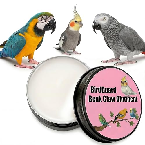 RONDURE Bird Beak Oil for Parrots, Beak Conditioner & Moisturizer | Claw Care Balm, Repair Dry Cracked Surface, for Cockatiel Parakeet Conure