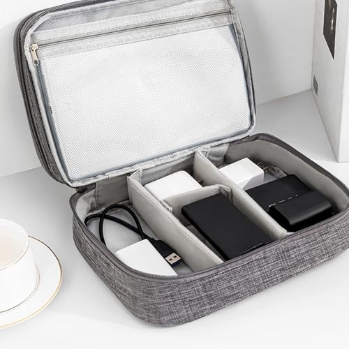 Accesorios electrónicos carry case con espacio para cosméticos y cremas 2