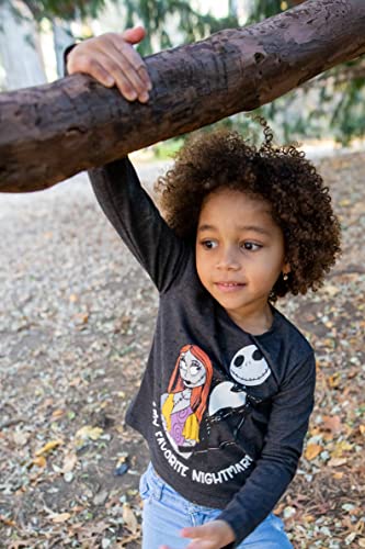 Image of Disney Girls 2 Pack Long Sleeve T-Shirts Infant to Big Kid Sizes (18 Months - 14-16)