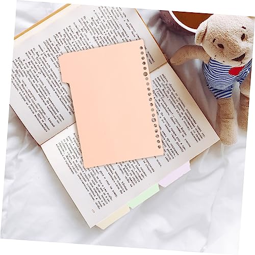 Intercalaires de couleur avec onglets classifiés TEHAUX pour optimiser le tri de vos notes