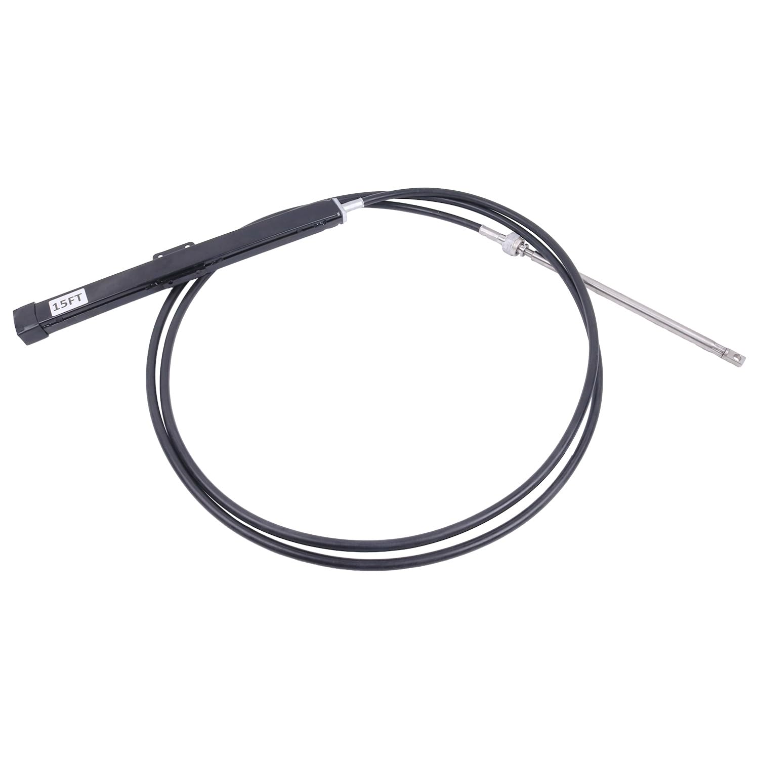 Holdia Marine 15 Foot Rack & Pinion Mechanical Steering Cable SSC13415 Compatible with SeaStar Teleflex SH5210P SH5230P SH91610P SH91630P helms