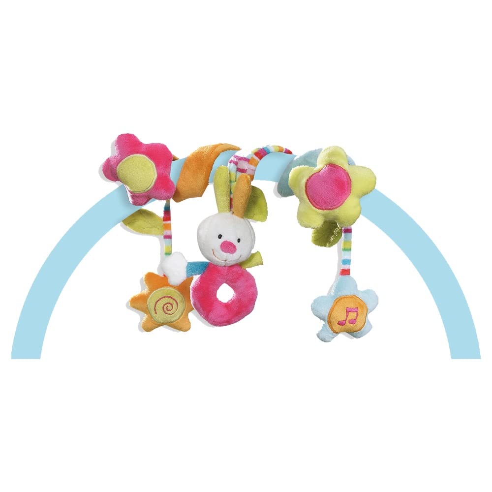 Brevi Baby Activity Arch Spirals for Babies with Soft Baby Hanging Toys|Stroller Toy|Car Seat Toy|Cradle Toy|Infant Activity Spirals|Visual and Tactile Acuity Toy|Toy for Baby 0 Months & Above|Rabbit (B0BWYKR4FJ) Amazon Price History, Amazon Price Tracker