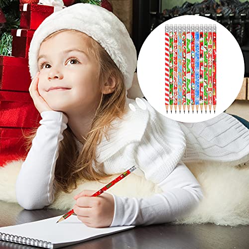 Lápices de Navidad Aodaer 72 piezas con diseño variado miniatura 6