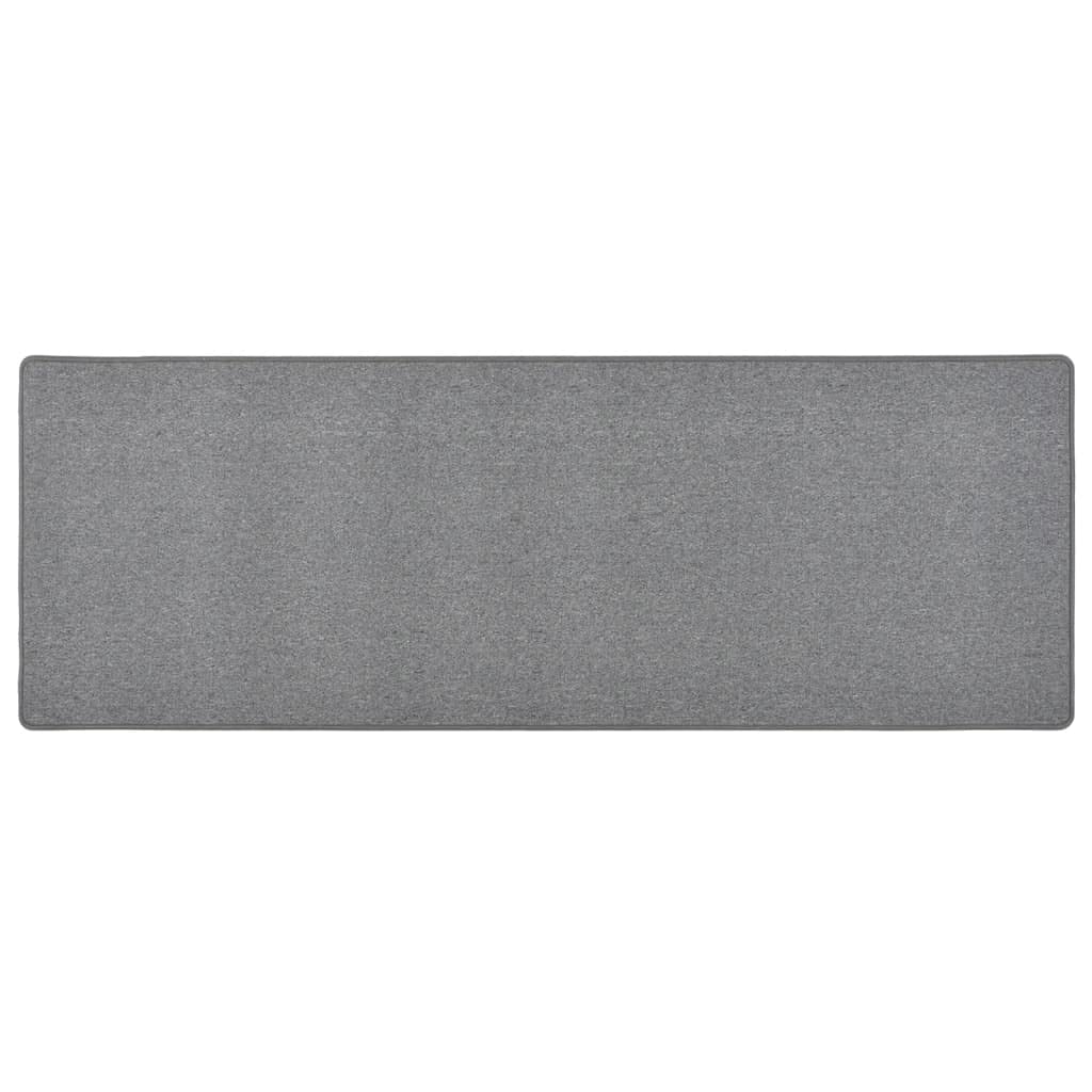 vidaXL Rug, Floor Carpet for Living Room Bedroom Hallway, Area Rug for Decorative, Waterproof Floor Rug, Modern Style, Rectangular Grey Bamboo — image 1