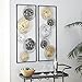 Deco 79 Metal Abstract Wall Decor, Set of 2 14