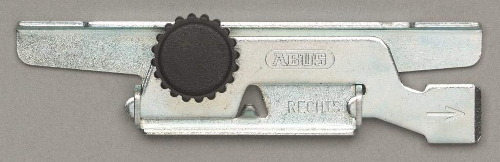 Abus Rs97 Blocco per Tapparelle, Sistema Antieffrazione e Anti-Sollevamento per persiane, Montaggio Senza Foratura e Viti, Livello di Sicurezza: 2, 33689, 2 Set
