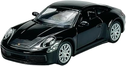 Welly 2019 Porsche 911 992 4S Coupé Noir 1/34-1/39 Modèle de voiture en métal Die Cast nouveau dans la boîte